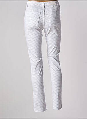 Pantalon slim talie joasă talie joasă alb LCDN femeie