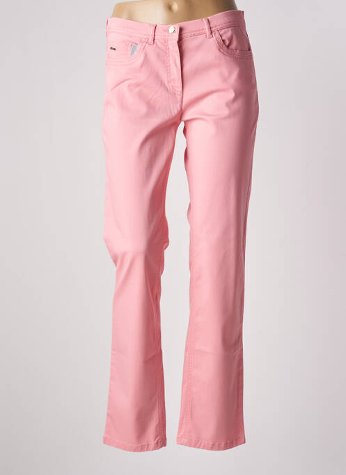 Pantalon slim roz ZERRES femeie