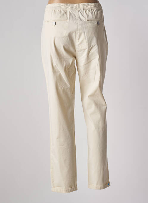 Pantalon slim bej FUEGO WOMAN femeie