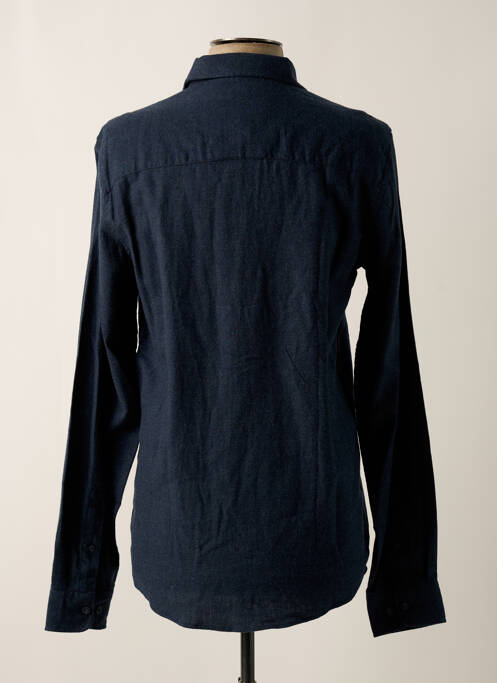 Cămașă cu mâneci lungi albastru SOLID bărbat