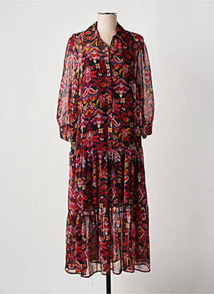 Rochie lungă negru IMPERIAL femeie