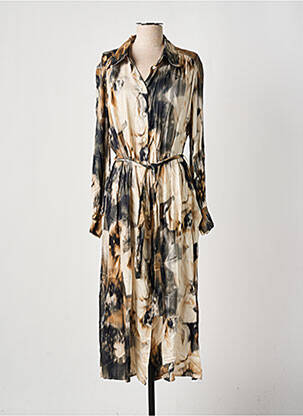 Rochie lungă bej PLEASE femeie