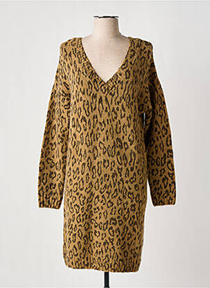 Rochie pulover bej GRACE & MILA femeie