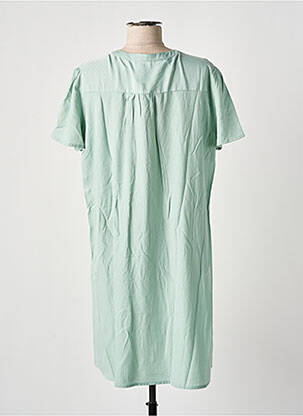 Rochie midi mâneci scurte mâneci scurte verde GRACE & MILA femeie