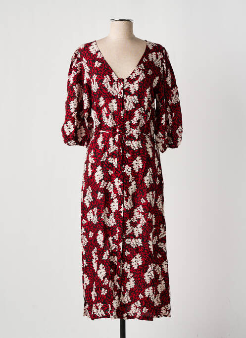 Rochie lungă roșu GRACE & MILA femeie