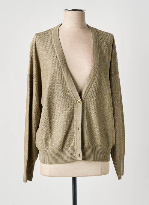 Vestă cu mâneci lungi verde ESPRIT femeie