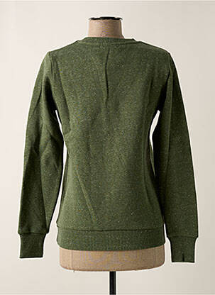 Hanorac elasticitate mâneci lungi verde SUPERDRY femeie