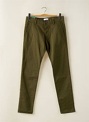 Pantalon chino verde ESPRIT femeie