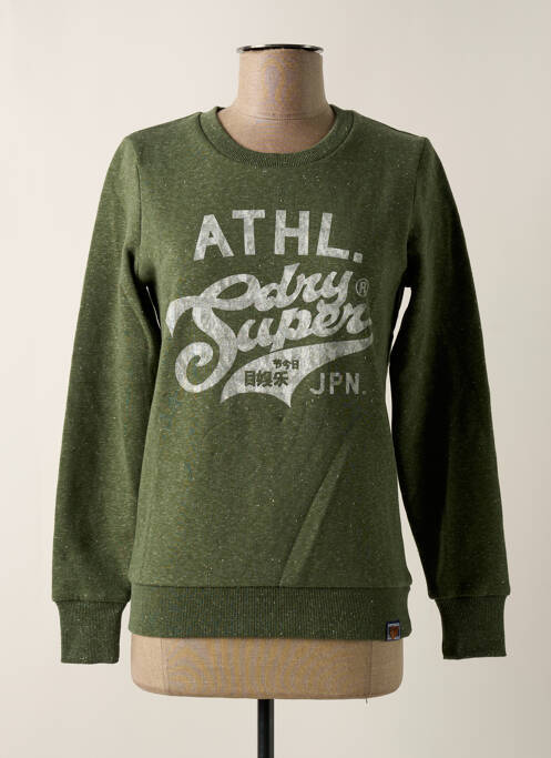 Hanorac verde SUPERDRY femeie