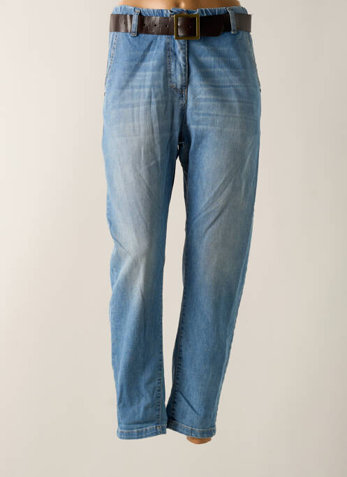 Blugi cu croială dreaptă albastru PLEASE femeie