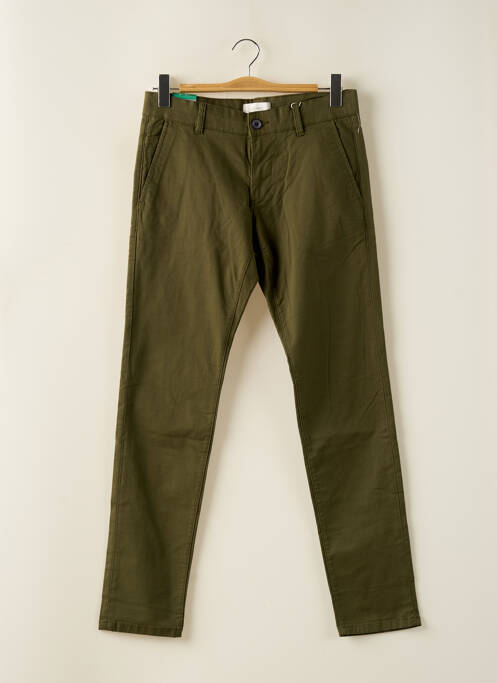 Pantalon chino verde ESPRIT femeie
