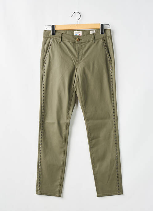 Pantalon chino verde HAPPY femeie