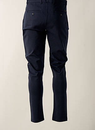 Pantalon chino elasticitate mărime normală albastru SOLID bărbat