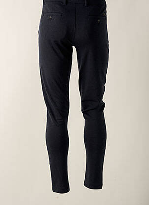 Pantalon chino elasticitate mărime normală albastru SOLID bărbat