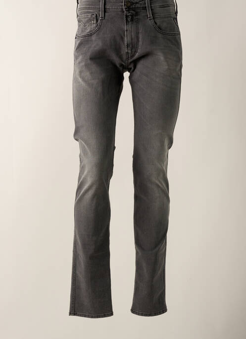 Blugi cu croială slim gri REPLAY bărbat