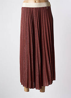 Fustă lungă maro PLEASE femeie