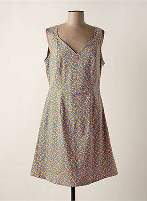 Rochie midi albastru PRINCESSE NOMADE femeie