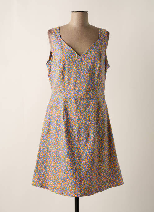 Rochie midi albastru PRINCESSE NOMADE femeie