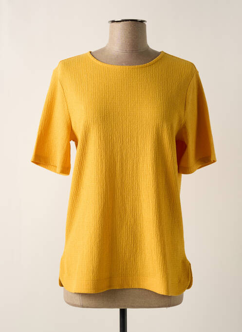 Tricou mâneci trei sferturi mâneci scurte galben BRANDTEX femme