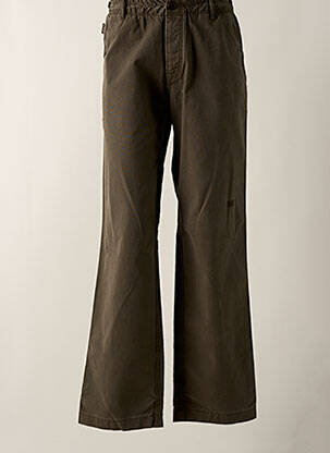 Pantalon drept buzunare maro HUGO BOSS bărbat