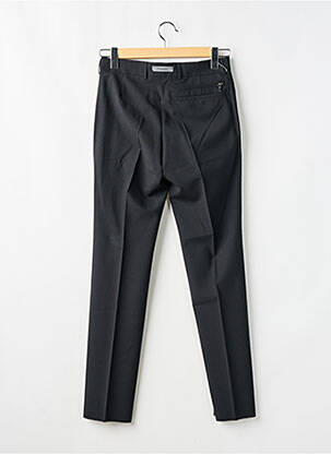 Pantalon drept închidere cu fermoar sub clapetă cu cârlig talie înaltă negru LAGERFELD bărbat