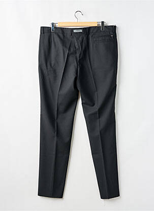 Pantalon drept închidere cu fermoar sub clapetă cu cârlig talie înaltă negru LAGERFELD bărbat