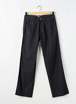 Pantalon drept țesătură poplin mărime normală negru HUGO BOSS bărbat