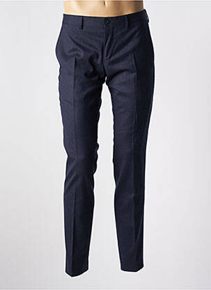 Pantalon slim țesătură melanj mărime normală albastru TOMMY HILFIGER bărbat