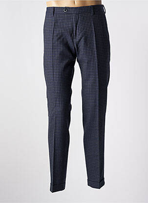 Pantalon slim țesătură melanj mărime normală albastru TOMMY HILFIGER bărbat