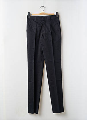 Pantalon slim închidere cu fermoar sub clapetă cu cârlig mărime normală negru SAINT HILAIRE bărbat