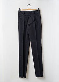 Pantalon slim închidere cu fermoar sub clapetă cu cârlig mărime normală negru SAINT HILAIRE homme