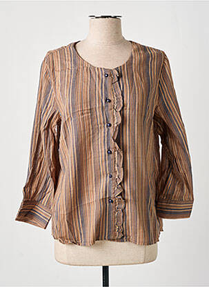 Cămașă maro SKATÏE femeie