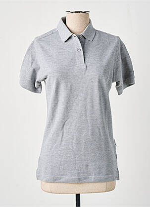 Polo elasticitate mâneci scurte gri SLAZENGER femeie