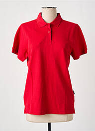 Polo elasticitate mâneci scurte roșu SLAZENGER femme