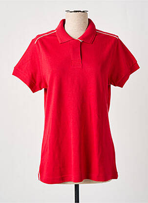 Polo elasticitate mâneci scurte roșu SLAZENGER femeie