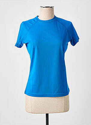 Tricou elasticitate mâneci scurte albastru deschis SLAZENGER femeie