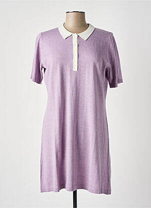 Rochie scurtă mâneci scurte mâneci scurte violet RODIER femeie