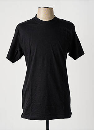 Tricou croială cambrată mâneci scurte negru SLAZENGER bărbat