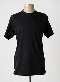 Tricou croială cambrată mâneci scurte negru SLAZENGER homme
