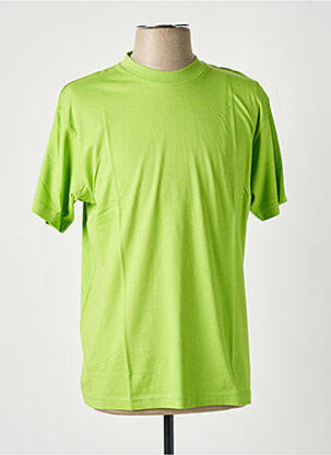Tricou croială cambrată mâneci scurte verde SLAZENGER bărbat