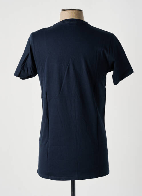 Tricou croială cambrată mâneci scurte albastru SLAZENGER homme