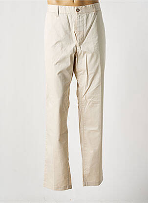 Pantalon chino țesătură poplin mărime normală bej STATE OF ART bărbat