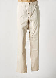 Pantalon chino țesătură poplin mărime normală bej STATE OF ART bărbat