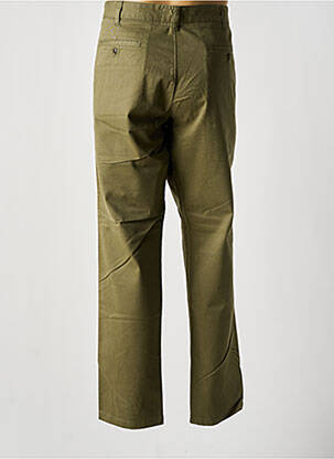 Pantalon chino țesătură poplin mărime normală verde LOIS bărbat