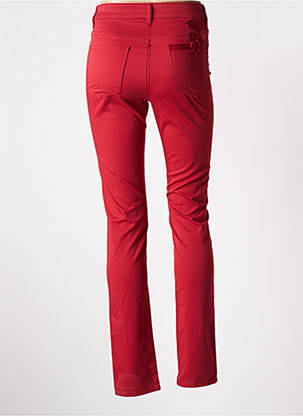 Pantalon slim buzunare roșu WEILL femeie
