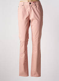 Pantalon slim elasticitate mărime normală roz GAASTRA femme