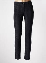 Pantalon slim buzunare negru CAROLL femme
