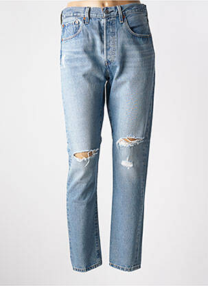 Blugi cu croială slim buzunare albastru PEPE JEANS femeie