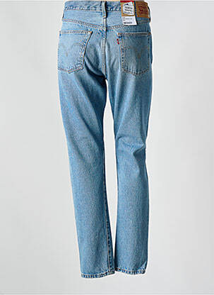 Blugi skinny efect uzat decolorat talie înaltă albastru LEVI'S femeie