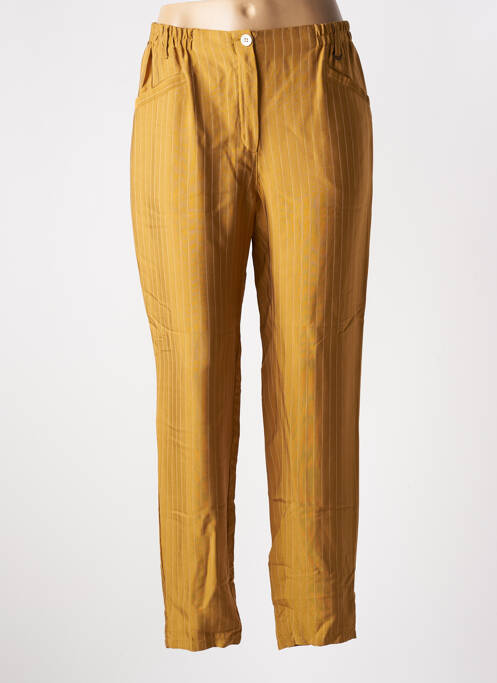 Pantalon slim galben MADO ET LES AUTRES femeie